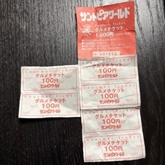 サントピアワールドグルメチケットの画像