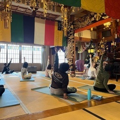 はじめてのヨガ　寺ヨガイベント　4月12日土曜日　朝10時半〜12時の画像