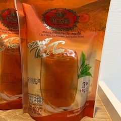 タイ人気！日本未発売！タイティーチャトラムー/Cha Tra Mue タイミルクティー3袋セットの画像