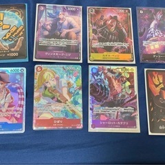 ワンピースカードゲームセット8枚　op06-11