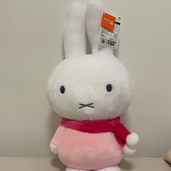 ミッフィー特大サイズぬいぐるみボンボンマフラー