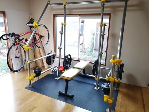 【自宅筋トレ】IROTECトレーニング類一式および単管パイプ