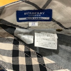 【BURBERRY】レディースデニム ノバチェックの画像