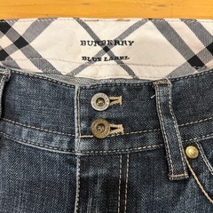【BURBERRY】レディースデニム ノバチェックの画像