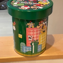 USJ スーパーマリオ ドラム缶 お菓子の空き缶