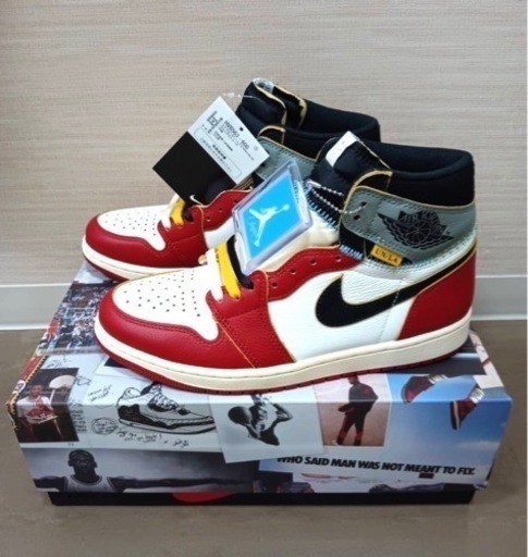 【ユニオン公式アプリ当選購入】タグ付き正規品 UNION × Nike Air Jordan 1 Retro High OG 
