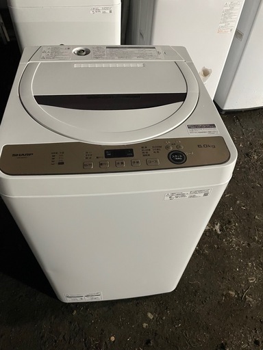 SHARP 全自動洗濯機　ES-GE6G-T