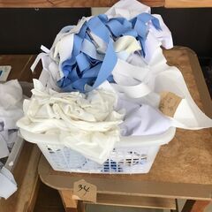 東京の私立女子中の制服の切れはし、現状渡し、一部にウエス含む