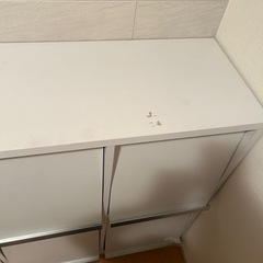 本棚　白　ホワイトの画像