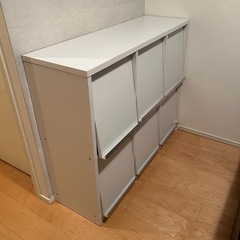 本棚　白　ホワイトの画像