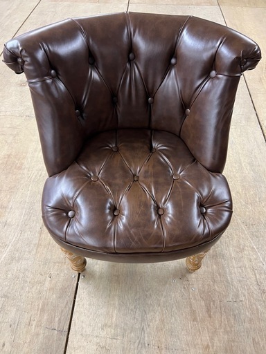 【送料無料】アンティークの一人掛けソファー