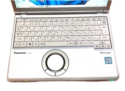 ❤️Panasonic⑧CF-SZ6/超軽量12.1インチ/i5第7世代/メモリ8gb/m.2 SSD 256gb/高画質1920×1