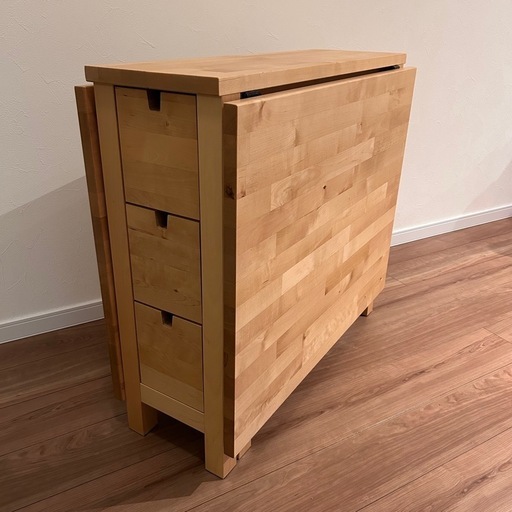 IKEA 折りたたみダイニングテーブル NORDEN　