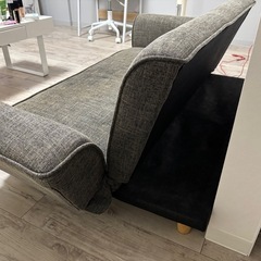 【引き取り限定】ソファベッド 2人掛けの画像