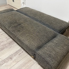 【引き取り限定】ソファベッド 2人掛けの画像