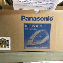 PANASONIC　スチームアイロン　　NI-S55-A　2017年購入　事務所保管未使用品の画像