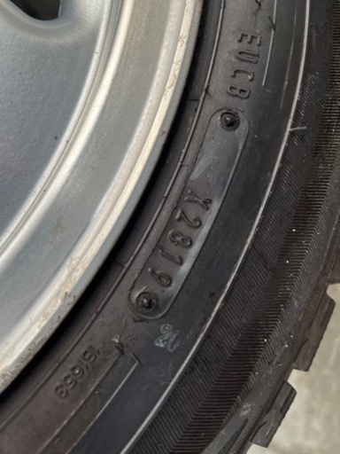【195/60R15】ボルボ 中古スタッドレスアルミセット
