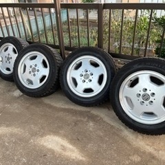 【195/60R15】ボルボ 中古スタッドレスアルミセットの画像