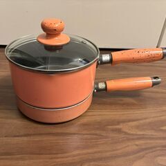 IH対応小型鍋・フライパンセット 硝子蓋付 Small pot ...