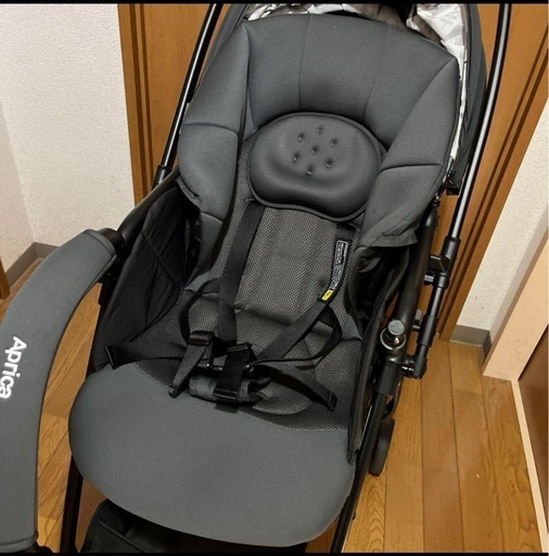 アップリカ カルーンエアー メッシュ AB グレー ベビーカー 軽量 両対面