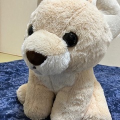 ライオン　ふわふわ　ぬいぐるみの画像