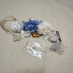 袴 振袖 着物　髪飾りの画像