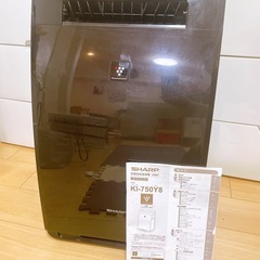 SHARP 加湿空気清浄機 KI-750Y8説明書付き★