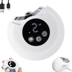 【動確のみ】電動爪切り　爪磨き2in1・3段階スピード の画像