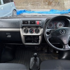 売約済み。全込18万！車検2年付き　平成28年式　ホンダ　バモスホビオ　G 5速MT パワステ　AC パワーウィンドウ　ETC ！軽バン　軽ワゴンの画像