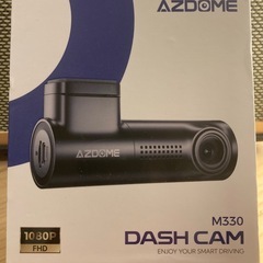 使用期間1ヶ月未満 ドラレコ AZDOME M330 DASH CAM  Micro SDカード付(128GB) セキュリティ 防犯 記録用にの画像