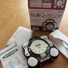 無料　防滴ラジオ　DCプレーヤーの画像