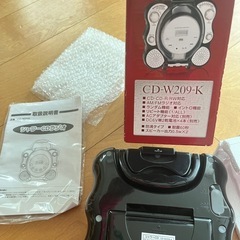 無料　防滴ラジオ　DCプレーヤーの画像