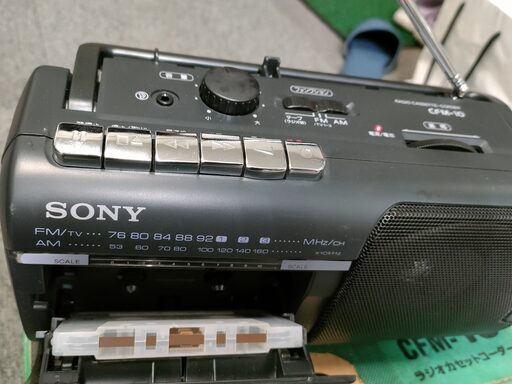 SONY CFM-10 CFM (ブラック)動作するもジャンク扱い (Sugi Hide