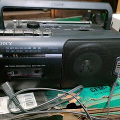 SONY CFM-10 CFM (ブラック)　動作するもジャンク扱いの画像