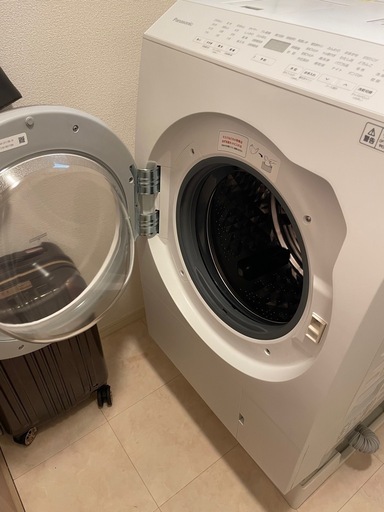 4/13まで ななめドラム洗濯乾燥機 NA-LX113BL-W