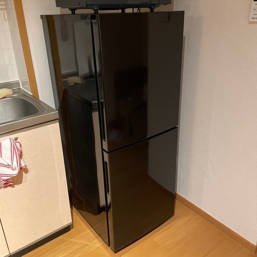 アイリスオーヤマ 2ドア冷凍冷蔵庫 IRSN-BLK15A