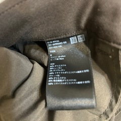 タックワイドパンツ【UNIQLO】の画像
