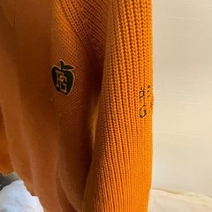 パーリーゲイツ　セーターオレンジ新品の画像