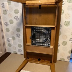 unico ウニコ　コタツテーブル　オールシーズン使用できますの画像
