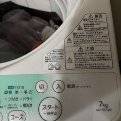 洗濯機の画像