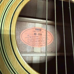 YAMAHA FG-151 ヤマハ アコースティックギター Hケースの画像