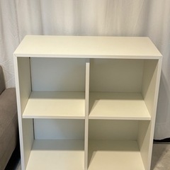 【受け渡し決定】IKEA  収納家具  棚　白　カラーボックス