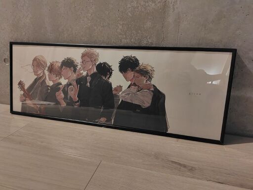 ギヴンスペシャルワイド両面ポスターオーダーメイド額縁付き (てく