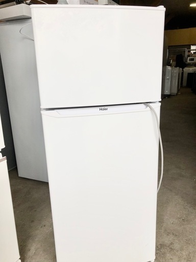 【美品 Haier ノンフロン冷凍冷蔵庫 JR-N130C【2022年製】