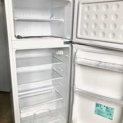 美品 Haier ノンフロン冷凍冷蔵庫 JR-N130C【2022年製】