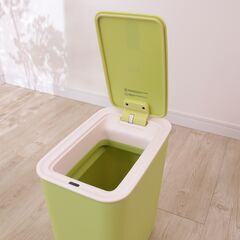 【新品未使用】 EKO スマートセンサービン8L ライム センサー式ごみ箱の画像
