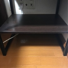 IKEA TRYSIL ベッドサイドテーブル (ダークブラウン/ブラック)の画像