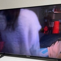 50型液晶テレビ　50インチHISENSE HS50K220 ハイセンス　テレビ台付けれますの画像
