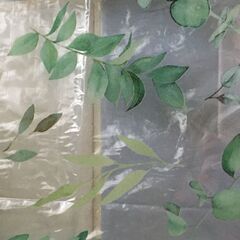  🌲🌿💚❤️・オブジェなのか不明なモノ葉っぱ🌿印刷の絵がある写真たてフォトフレームとも言えそうに無い不明なモノの画像