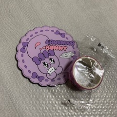 くら寿司コラボ　ラバーコースター　マスキングテープ　